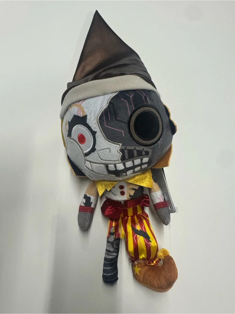 Funko five nights at Freddy’s Gray, Red and Yellow Evil Clown Plush Costume